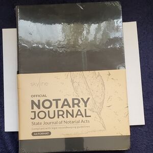Skyline Notary Journal A4 NWOT